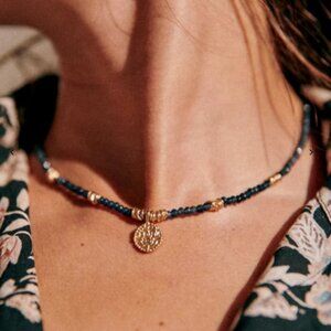 Jewelry Archives - Sezane Sita Necklace Blue / Gold